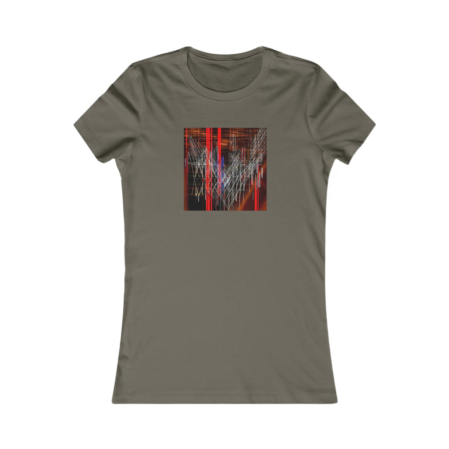 Walter Kleinberg - Strong Force, Abstractly - Ladies' Cut Tee