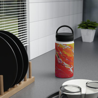 Galaxium Burst - Helium, Abstractly - Stainless Steel Water Bottle