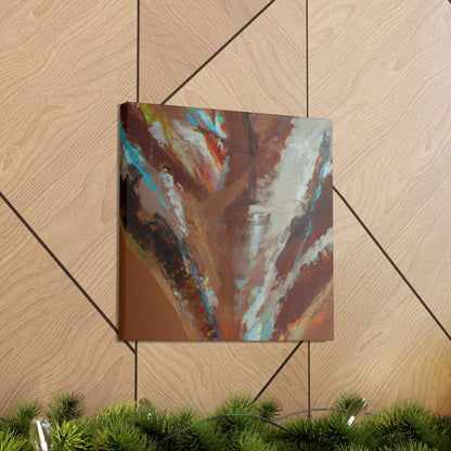 Quantum Glitter Crystal - Magnesium, Abstractly - Canvas