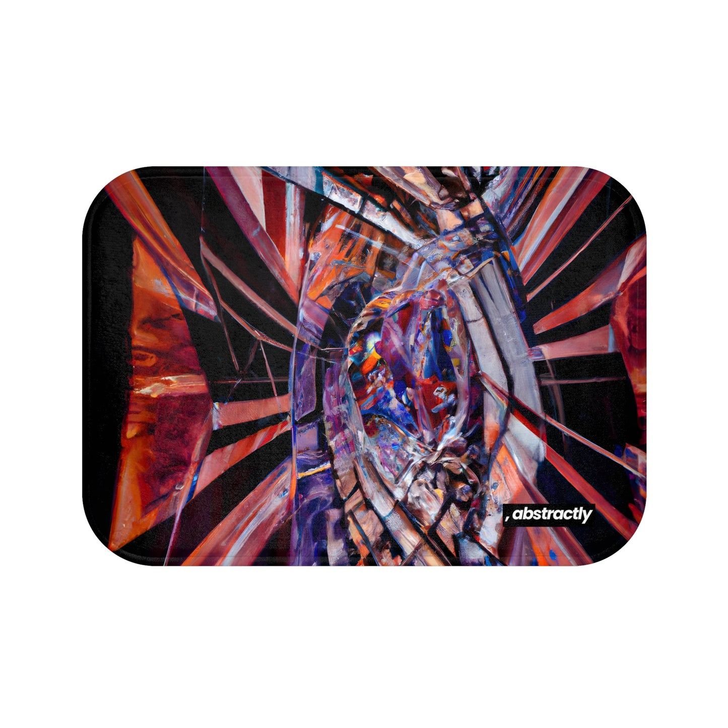 Belinda Hayes - Electromagnetic Force, Abstractly - Bath Mat