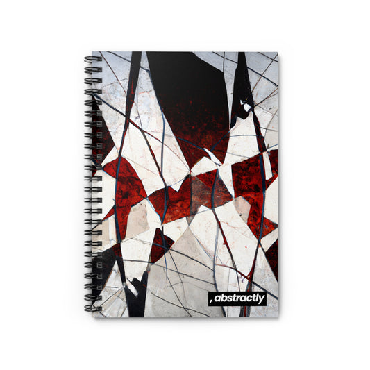 Adrianne Thomas - Spring Force, Abstractly - Spiral Notebook