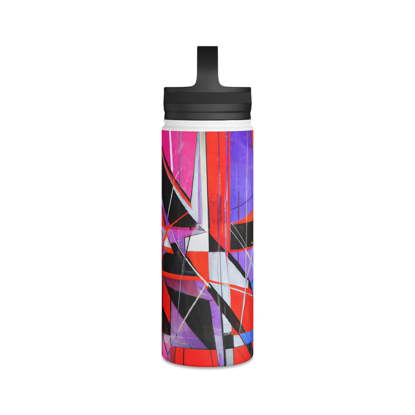 Lena Nordstrom - Tension Force, Abstractly - Stainless Steel Water Bottle