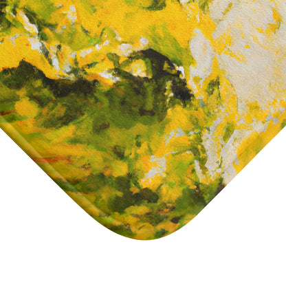 Starlight Etherium - Sulfur, Abstractly - Bath Mat