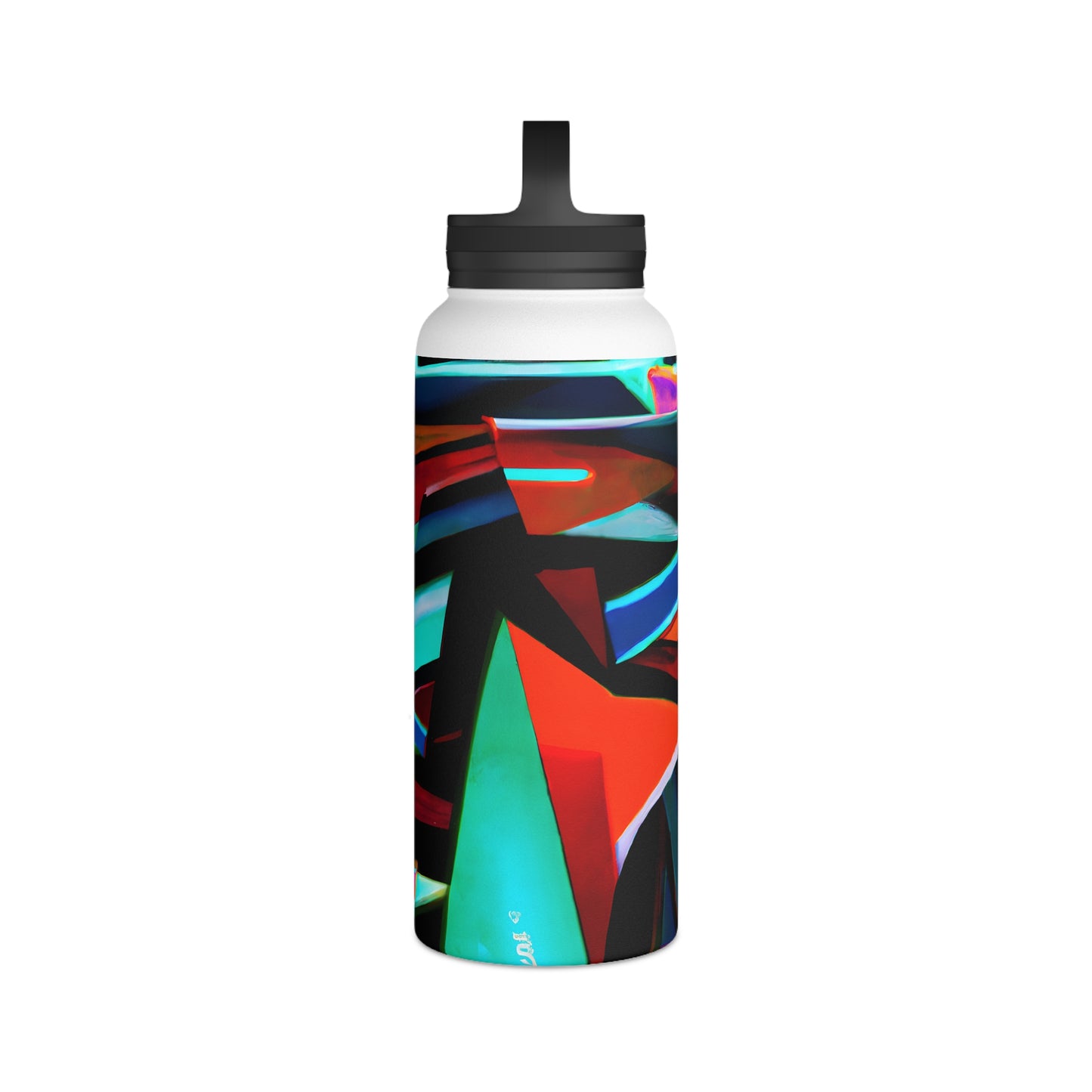 Betty Hawking - Friction Force, Abstractly - Stainless Steel Water Bottle