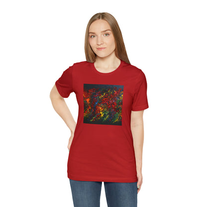 Frostfire Neonium - Chemistry, Abstractly - Tee