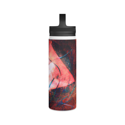 Albert Delgado - Electromagnetic Force, Abstractly - Stainless Steel Water Bottle