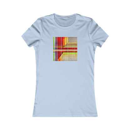 Evelyn Broadmore - Friction Force, Abstractly - Ladies' Cut Tee