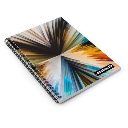 Iris Caldwell - Gravity Force, Abstractly - Spiral Notebook