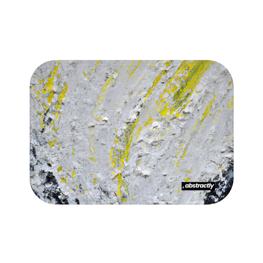 Stellar Sulfide Nitrate - Carbon, Abstractly - Bath Mat