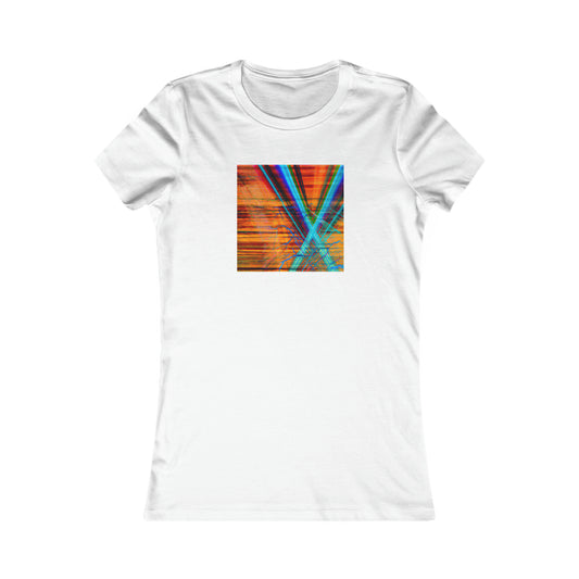 Anastasia Finkelstein - Electromagnetic Force, Abstractly - Ladies' Cut Tee