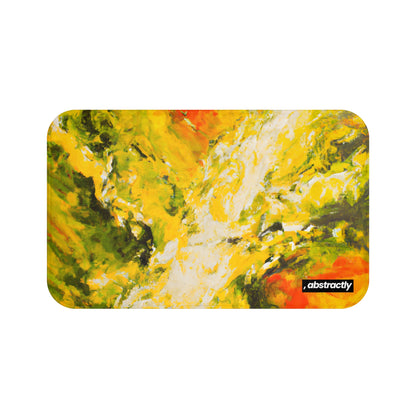 Starlight Etherium - Sulfur, Abstractly - Bath Mat