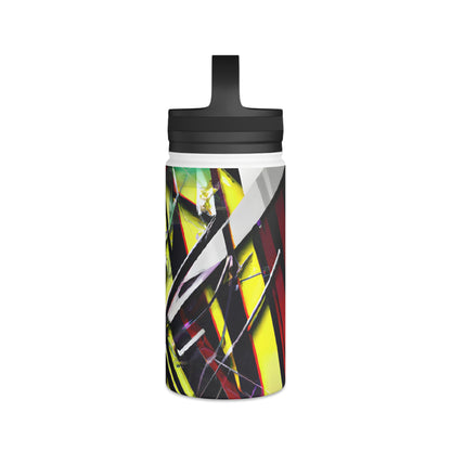 Audrey Rasmussen - Applied Force, Abstractly - Stainless Steel Water Bottle