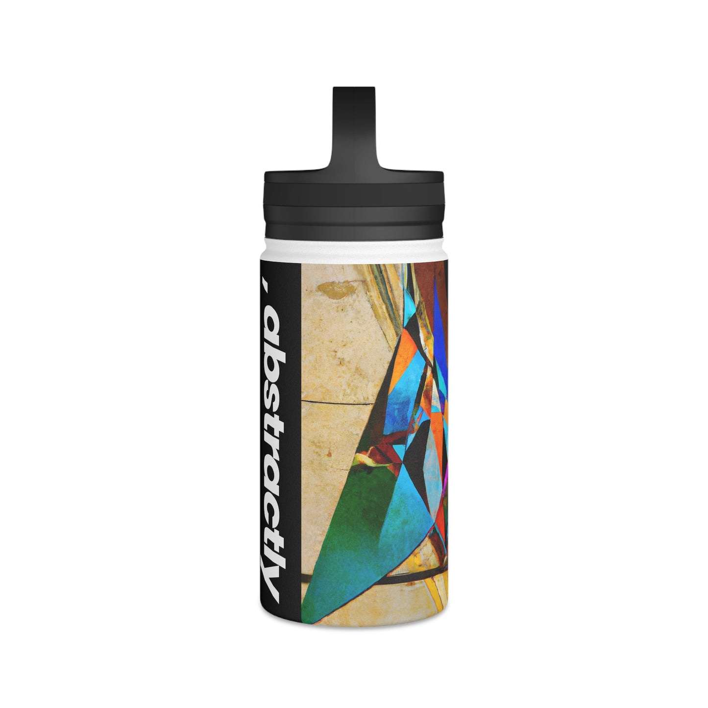 Irene Karlson - Strong Force, Abstractly - Stainless Steel Water Bottle