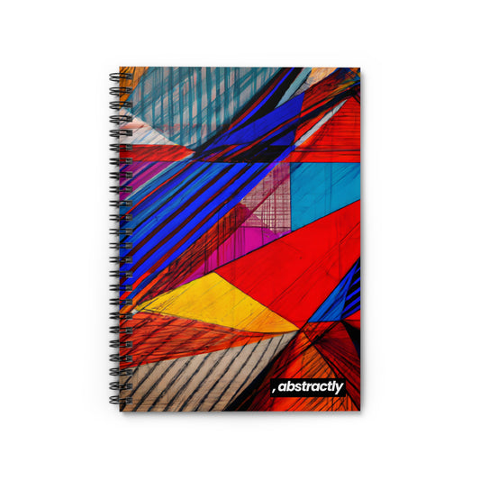 Beverly Weissman - Strong Force, Abstractly - Spiral Notebook