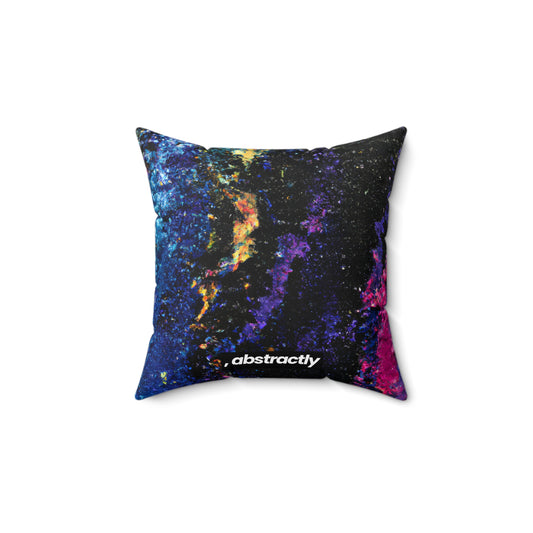 Augustine Oxide - Chemistry, Abstractly - Faux Suede Throw Pillow