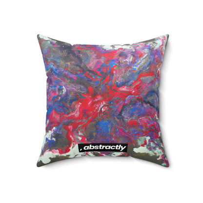 Adalbertonium Fluxide - Chemistry, Abstractly - Faux Suede Throw Pillow