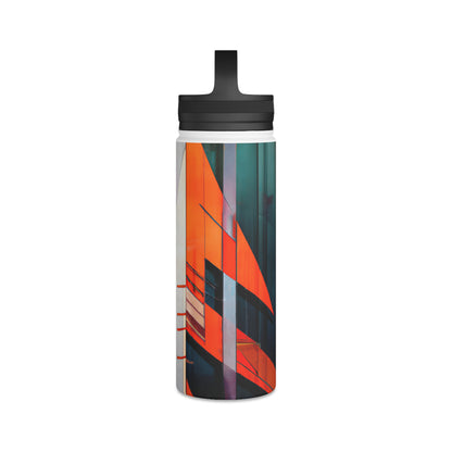 Lara Pendleton - Gravity Force, Abstractly - Stainless Steel Water Bottle