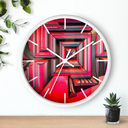 Leon Feldman - Magnetic Force, Abstractly - Wall Clock