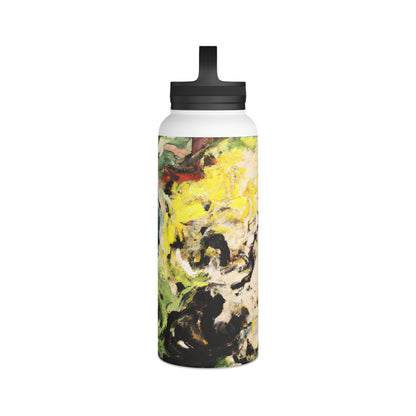 Lustra Vanadium Crystal - Chemistry, Abstractly - Stainless Steel Water Bottle