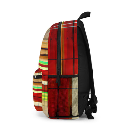 Evelyn Broadmore - Friction Force, Abstractly - Backpack