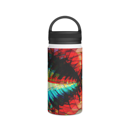 Yulia Sparks - Electromagnetic Force, Abstractly - Stainless Steel Water Bottle