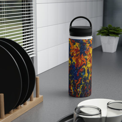 Quasar Netronium - Chemistry, Abstractly - Stainless Steel Water Bottle