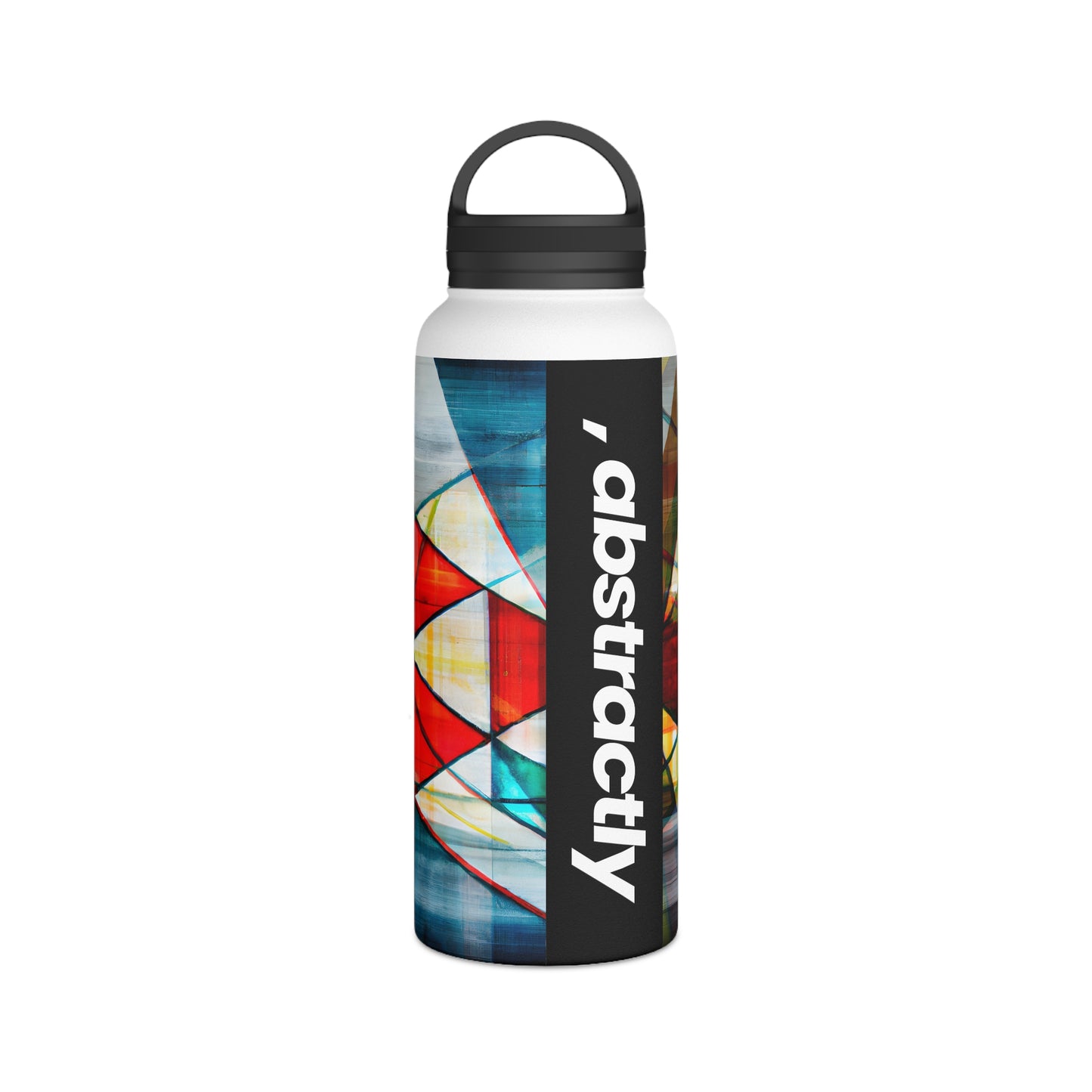 Lillian Czerny - Friction Force, Abstractly - Stainless Steel Water Bottle