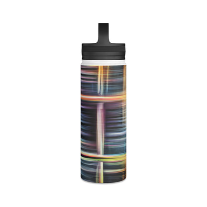 Mary Fermi - Air Resistance Force, Abstractly - Stainless Steel Water Bottle