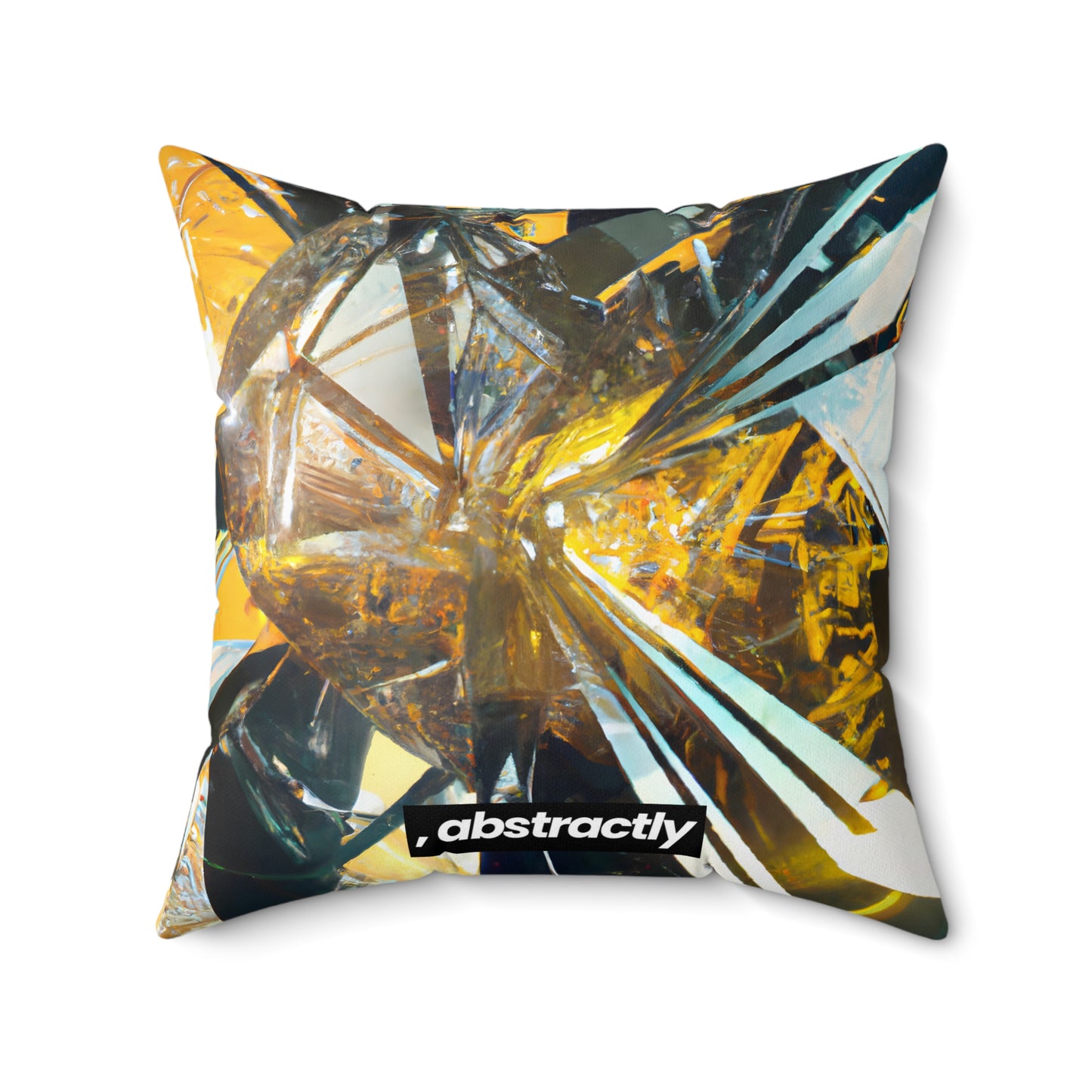 Peak Integrity - Tax, Abstractly - Faux Suede Throw Pillow