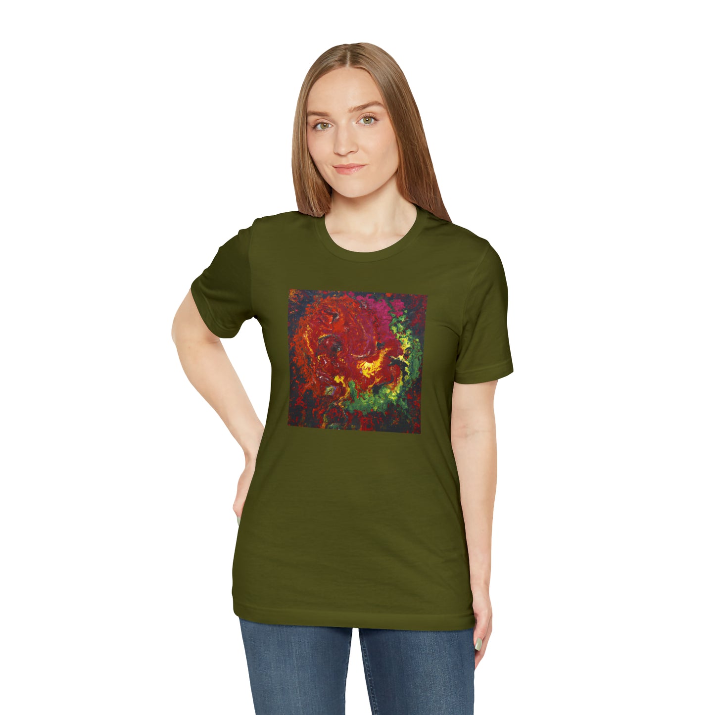 Johannsonite Crystal - Chemistry, Abstractly - Tee