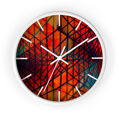 Harold Fitzsimmons - Tension Force, Abstractly - Wall Clock