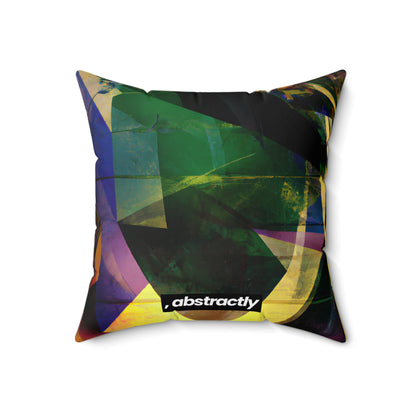 Karl Whitlock - Weak Force, Abstractly - Faux Suede Throw Pillow