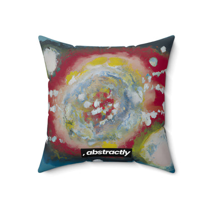 Starlight Sulfate - Chemistry, Abstractly - Faux Suede Throw Pillow