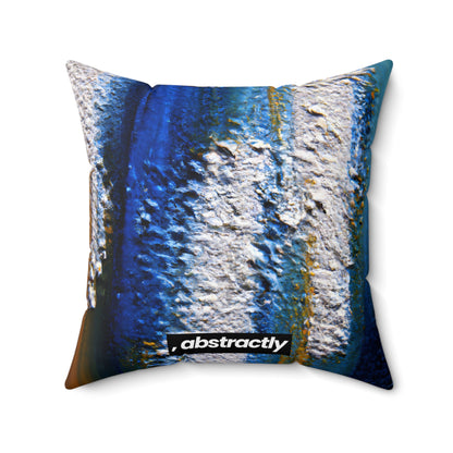 Crystalloxium Hydraflux - Chemistry, Abstractly - Faux Suede Throw Pillow