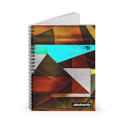 Julian Firth - Friction Force, Abstractly - Spiral Notebook