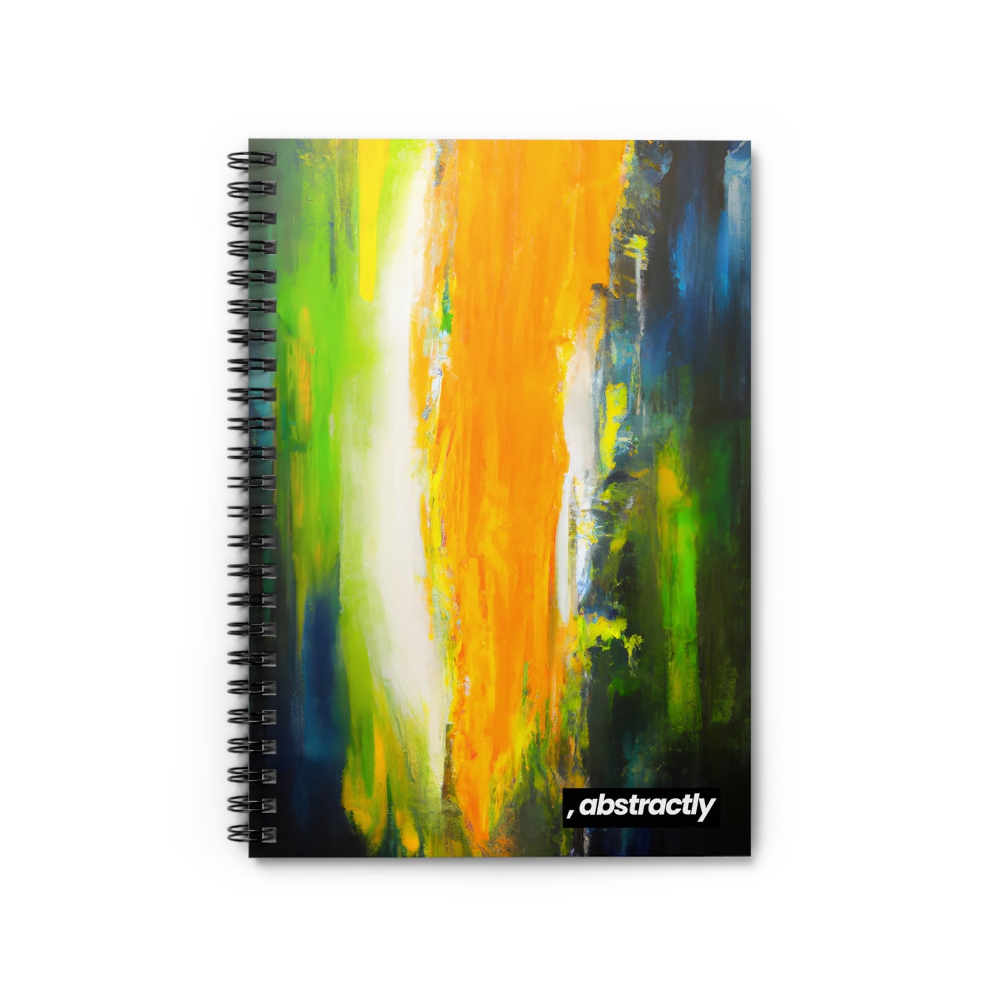 Aetherium Oxide - Fluorine, Abstractly - Spiral Notebook