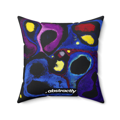 Zephyrium Oxide - Chemistry, Abstractly - Faux Suede Throw Pillow