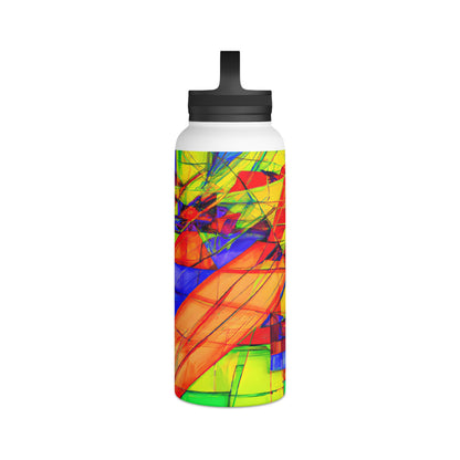 Valerie Higgs - Electric Force, Abstractly - Stainless Steel Water Bottle