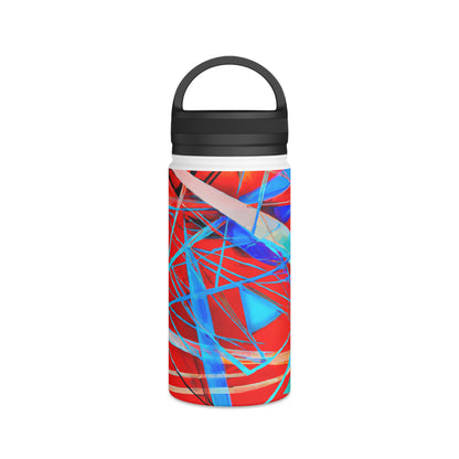 Darlene Roessler - Electric Force, Abstractly - Stainless Steel Water Bottle