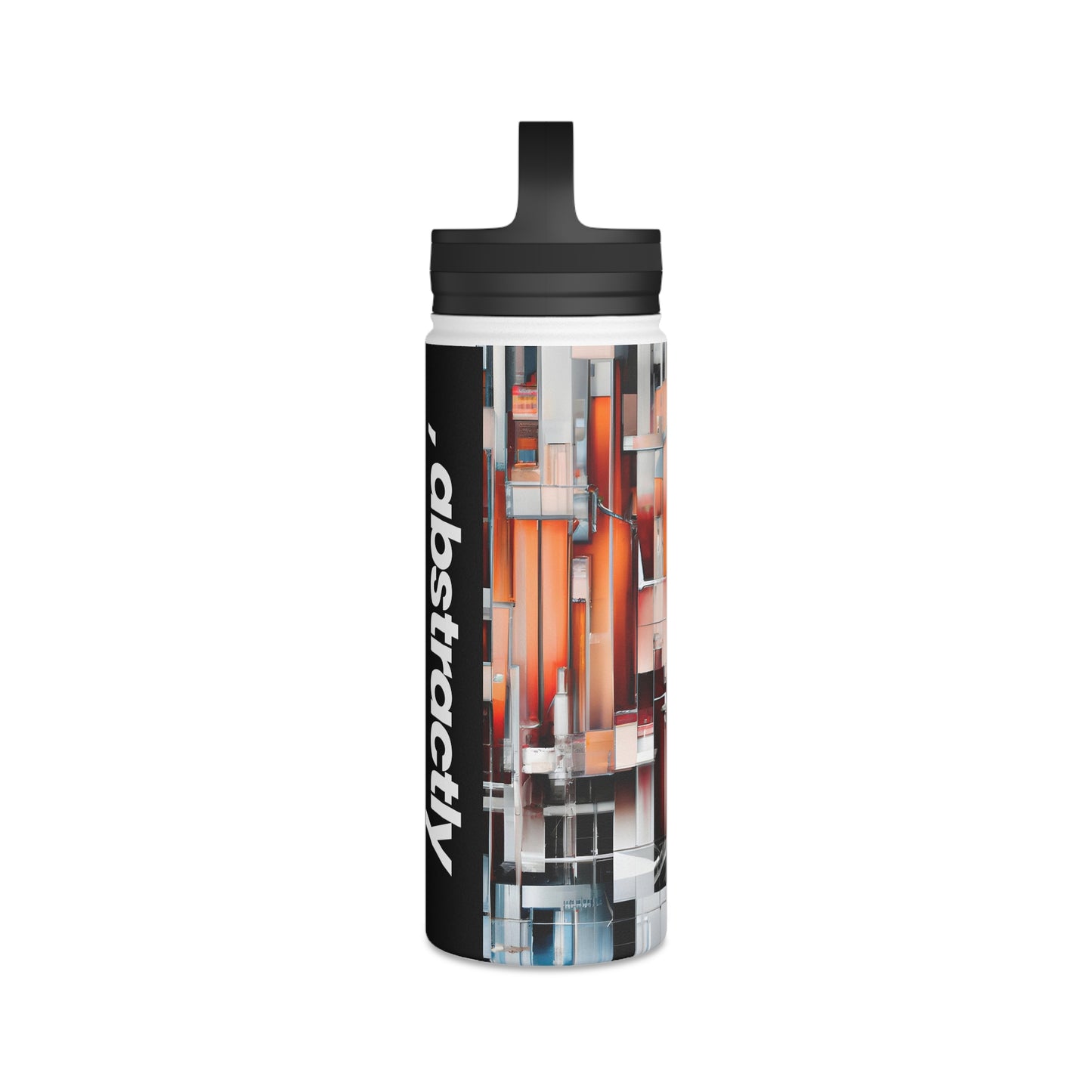 Vera Lockwood - Strong Force, Abstractly - Stainless Steel Water Bottle