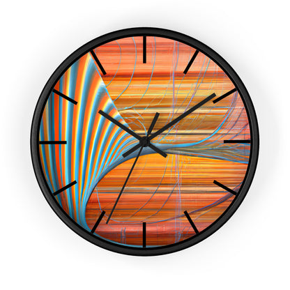 Lawrence Rosenfield - Spring Force, Abstractly - Wall Clock