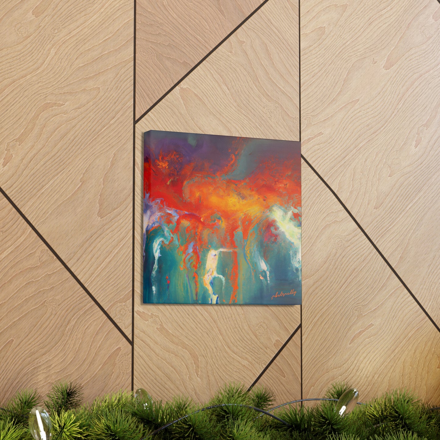 Fluxonite Crystal - Chemistry, Abstractly - Canvas