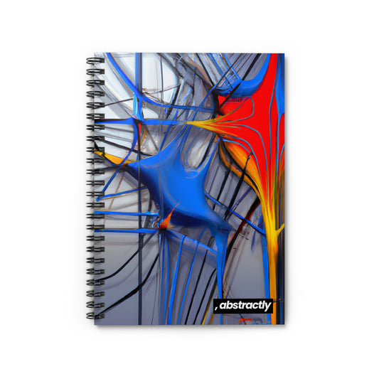 Ernestine Northwood - Friction Force, Abstractly - Spiral Notebook