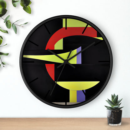 Helen Richmond - Spring Force, Abstractly - Wall Clock