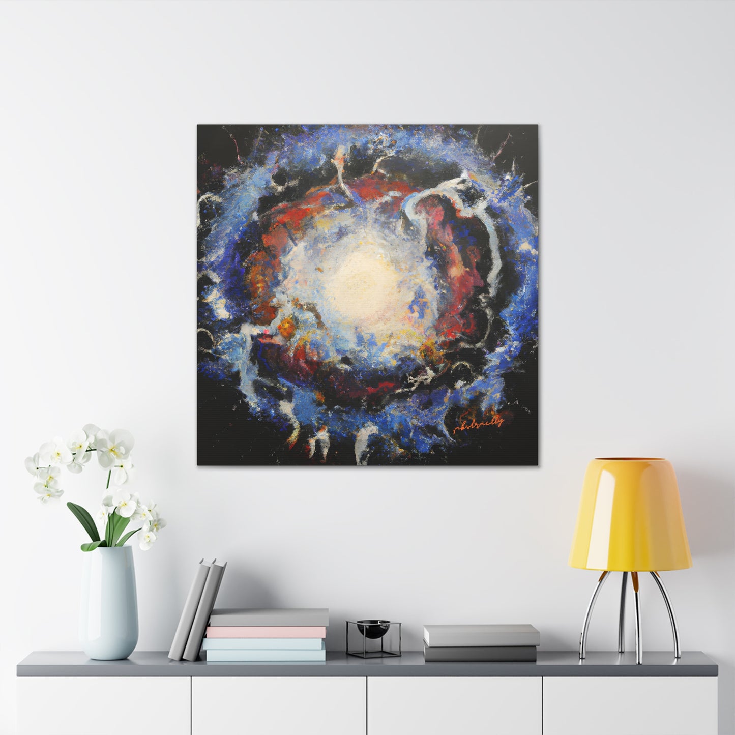 Quantum Fluxite - Chemistry, Abstractly - Canvas