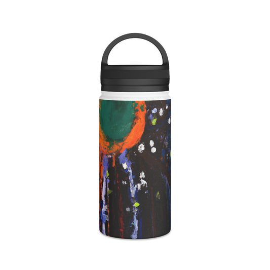 Solaris Elementum - Chlorine, Abstractly - Stainless Steel Water Bottle