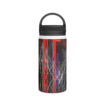 Walter Kleinberg - Strong Force, Abstractly - Stainless Steel Water Bottle