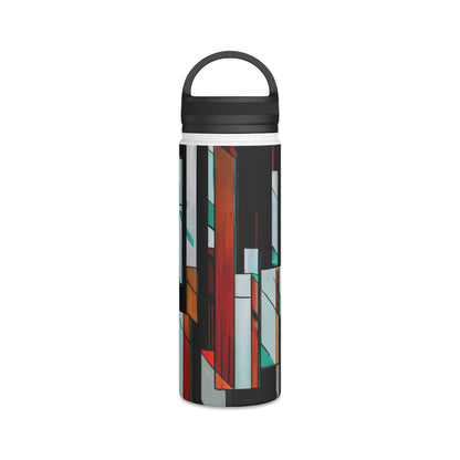 Ava Eisenstein - Friction Force, Abstractly - Stainless Steel Water Bottle