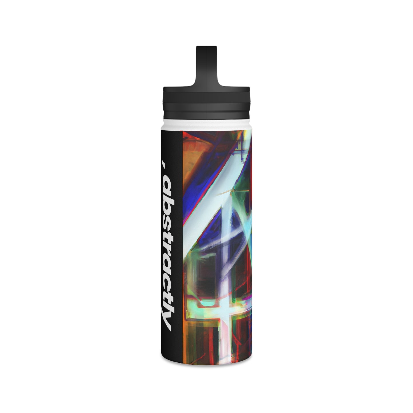 Leonard Kleinberg - Electric Force, Abstractly - Stainless Steel Water Bottle