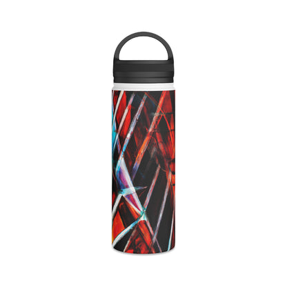 Cecilia Hartman - Electric Force, Abstractly - Stainless Steel Water Bottle